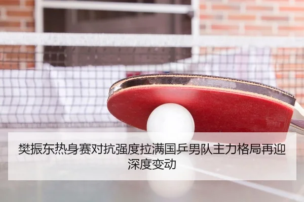 樊振东热身赛对抗强度拉满国乒男队主力格局再迎深度变动